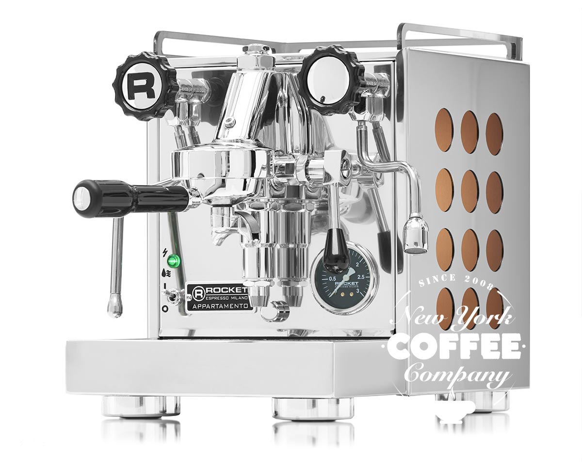 Rocket Appartamento Espressomaschine Kupfer