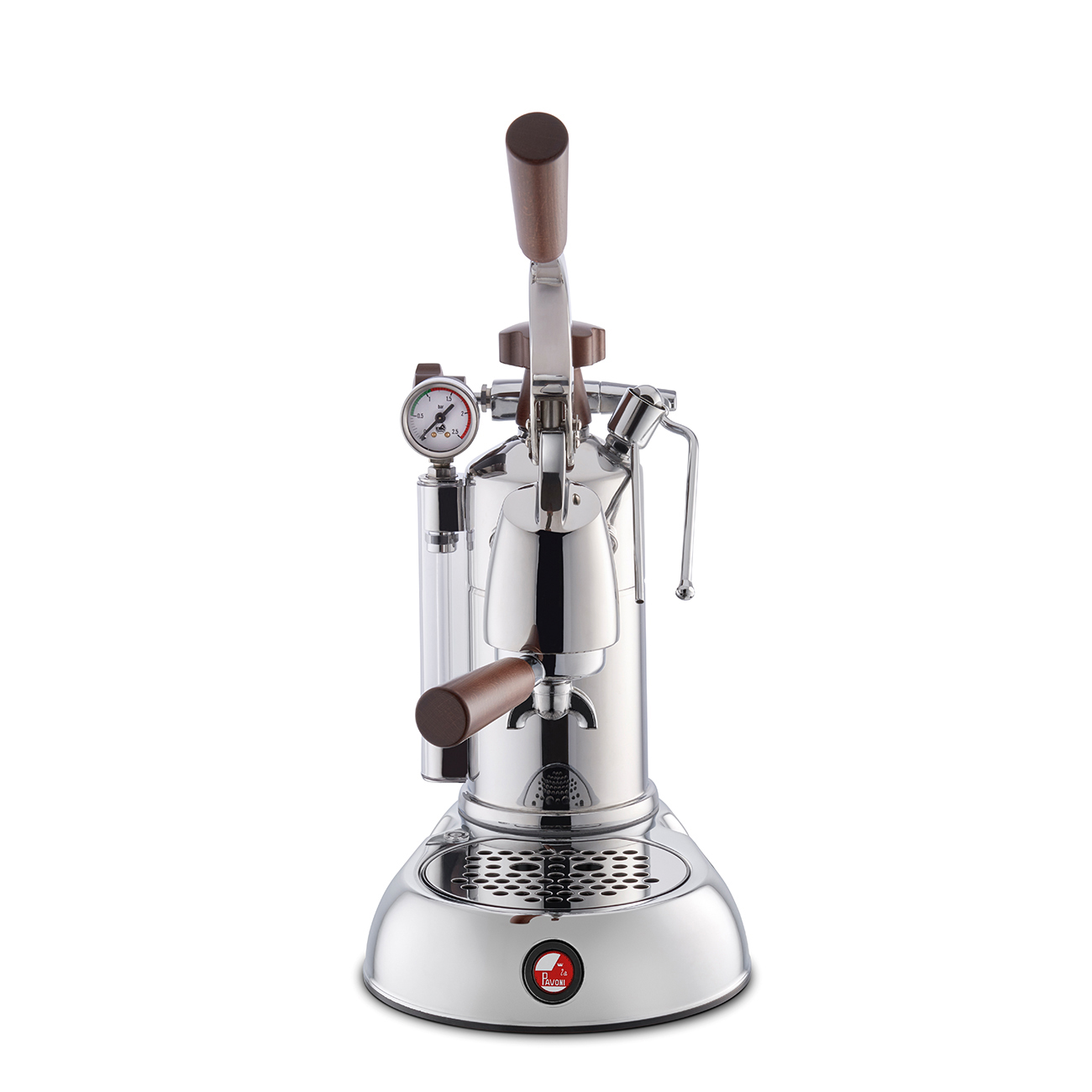 La Pavoni Stradivari Professional Espressomaschine mit Holzgriffen