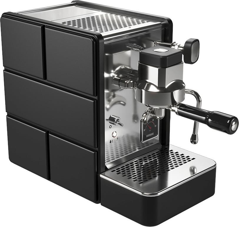 STONE Plus Espressomaschine Schwarz