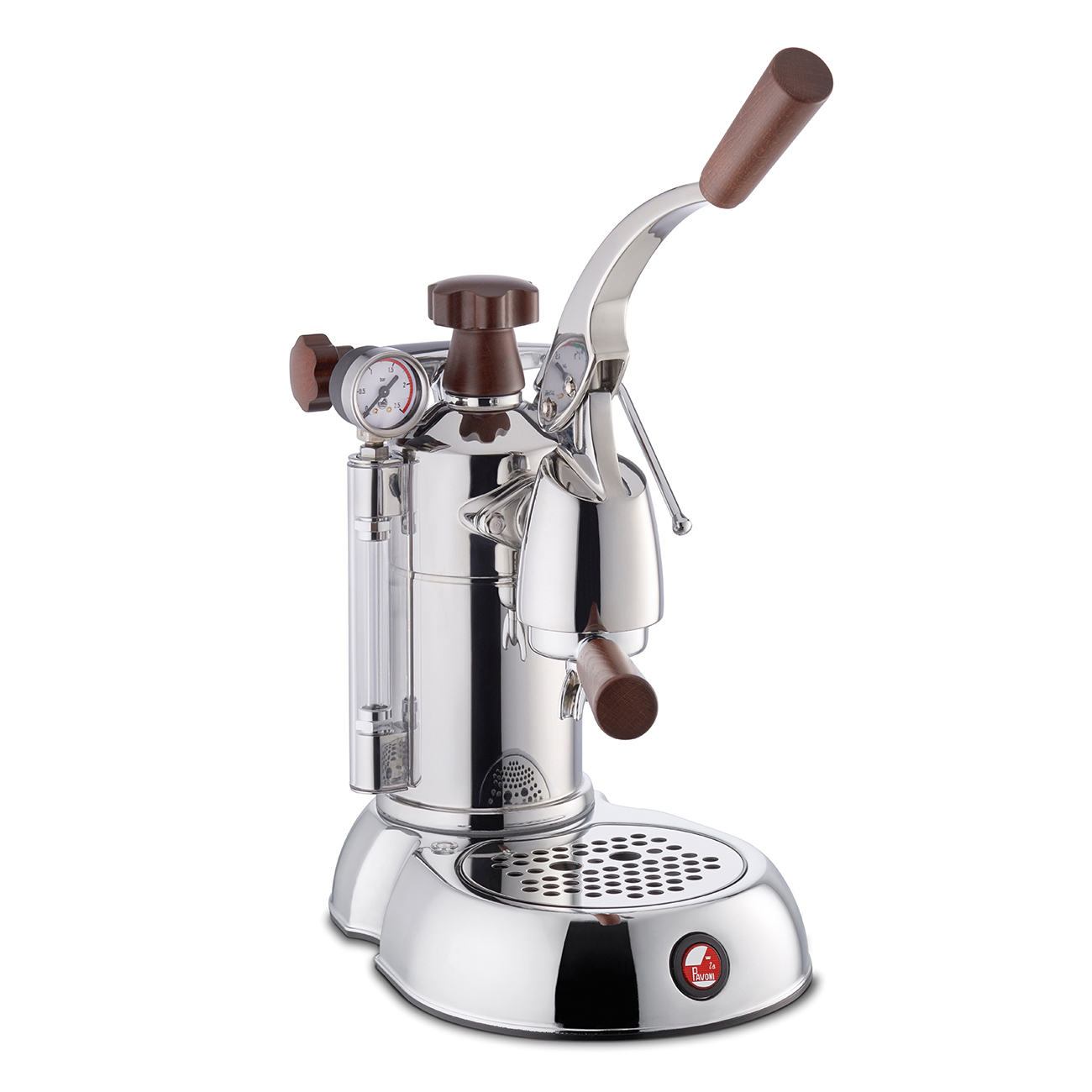 La Pavoni Stradivari Professional Espressomaschine mit Holzgriffen