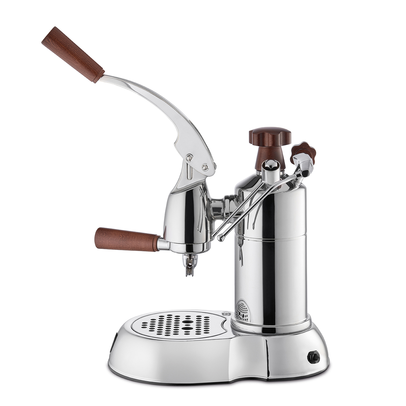 La Pavoni Stradivari Professional Espressomaschine mit Holzgriffen